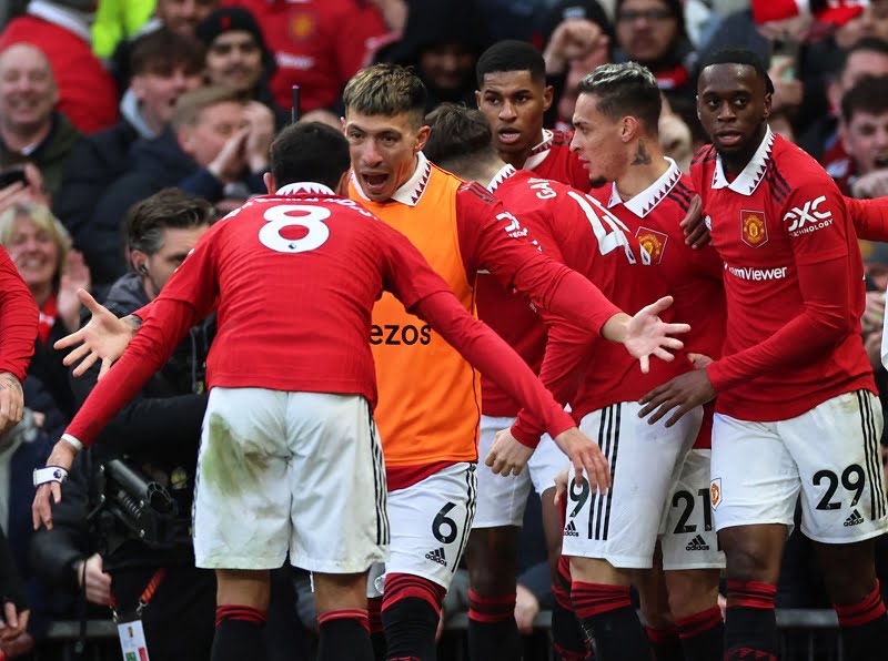 Manchester United. (Foto: AFP)