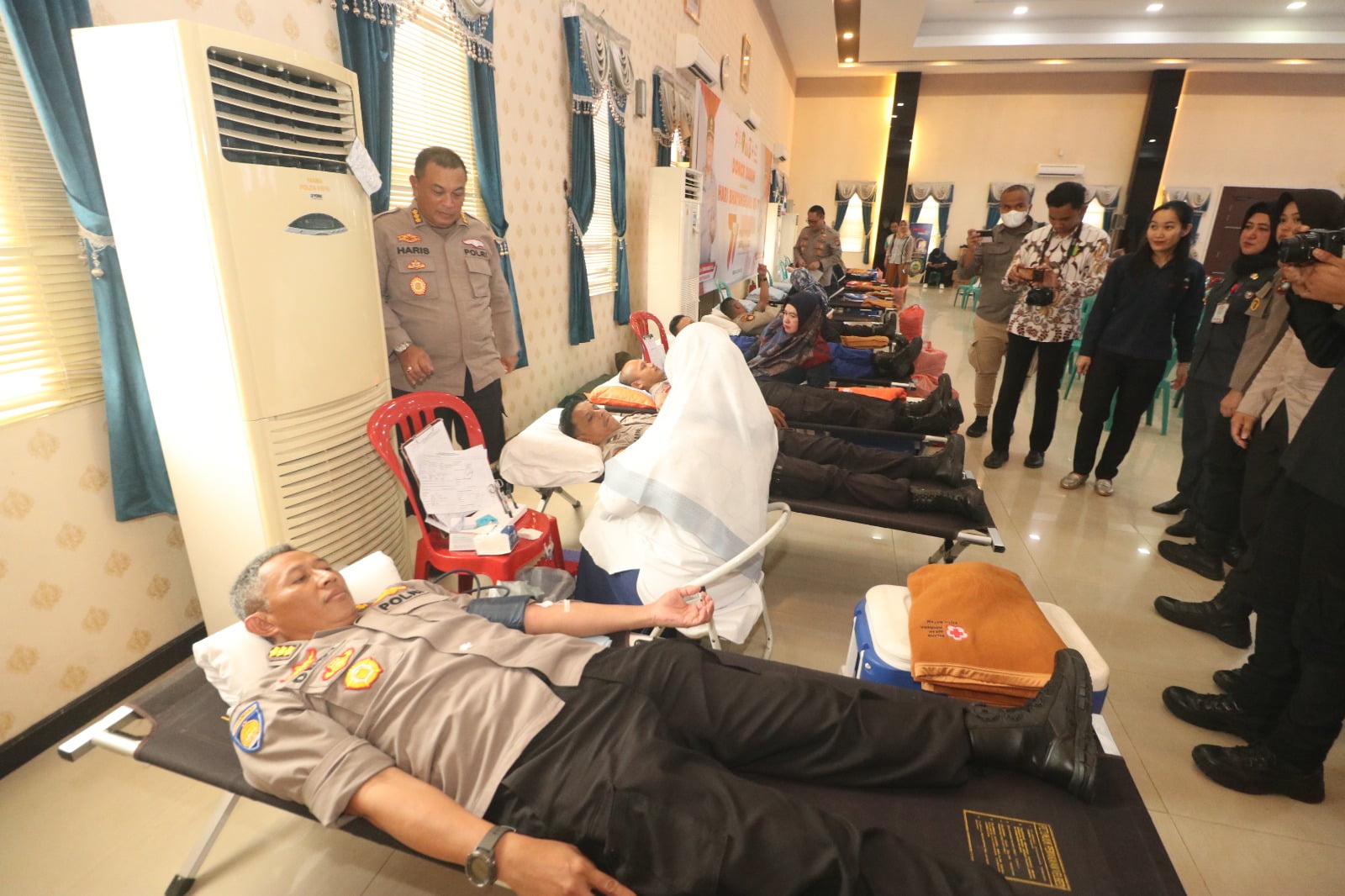 Biddokkes Polda Kepri gelar Donor Darah