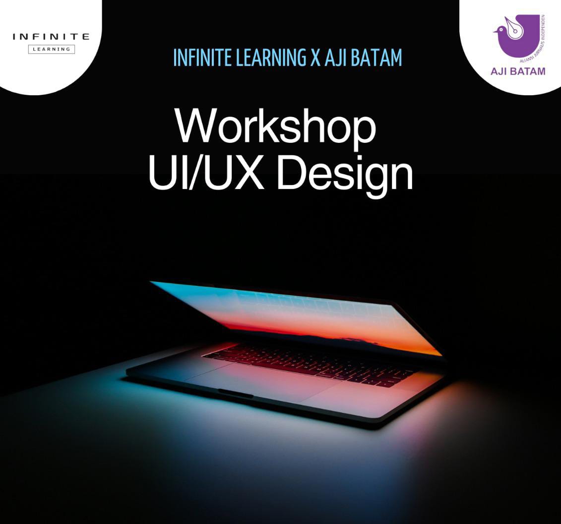 AJI Kota Batam bersama Infinite Learning mengadakan pelatihan UI/UX Design. (Foto: AJI Batam)