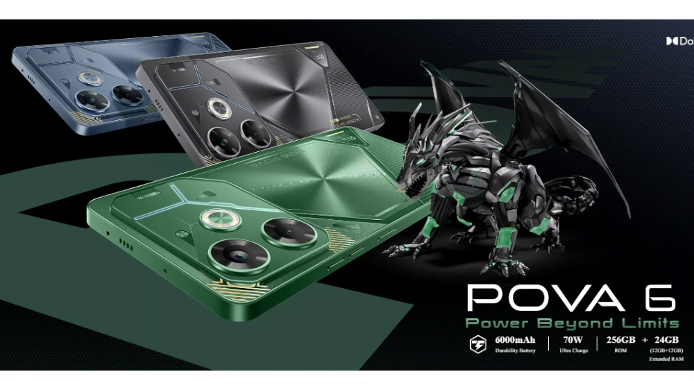 Ponsel Gaming Tecno Pova 6 (Tecno)