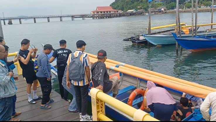 Pelabuhan penyebrangan Belakangpadang - Sekupang, Kota Batam (Meutiaranews)
