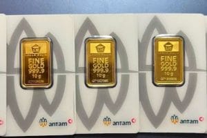 Harga emas Antam Naik Rp25.000 Menjadi Rp2,799 juta per Gram