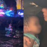Viral Ibu Ajak Anak Balita Nonton Konser saat Malam Hari, Warganet Soroti Venue Seperti Kolam Renang
