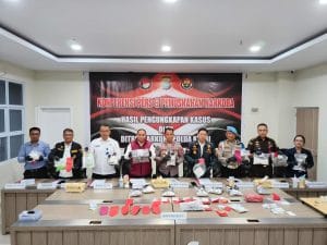 Polda Kepri Ungkap 85 Kasus Narkotika Priode April – Juni 2026 dengan 129 Tersangka