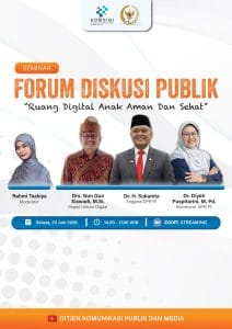 Forum Diskusi Publik Soroti Pentingnya Mewujudkan Ruang Digital Anak yang Aman dan Sehat