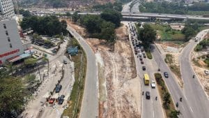 Progres Capai 39,194 Persen, BP Batam Percepat Peningkatan Jalan Landing Point Flyover Simpang Laluan Madani