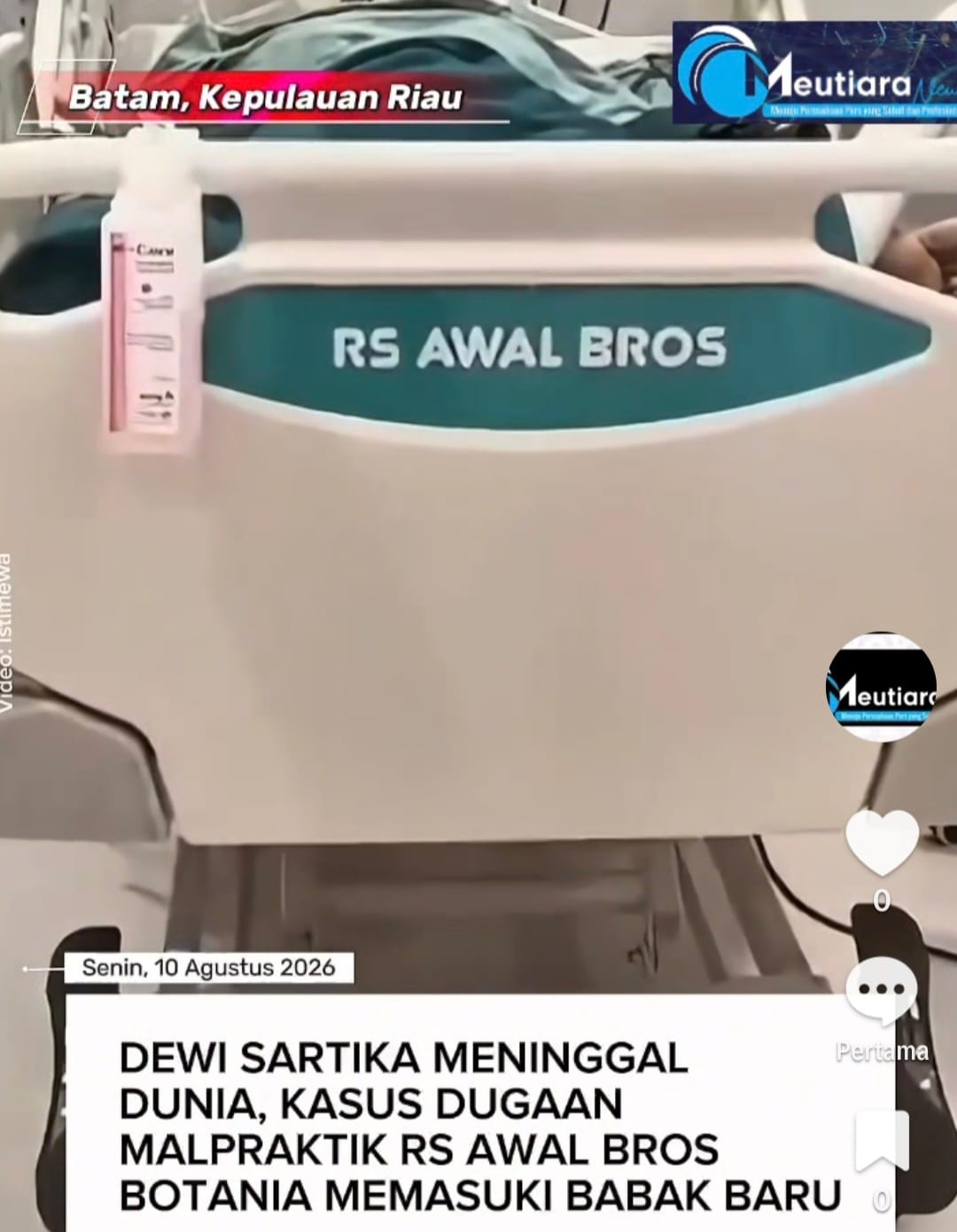 Korban meninggal dunia