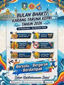 Sambut Bulan Bhakti ke-66, Katar Kepri agendakan serangkaian kegiatan