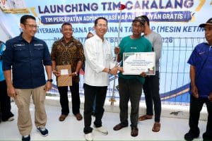 Amsakar Luncurkan Tim Cakalang, Permudah Administrasi Kapal Nelayan di Hinterland