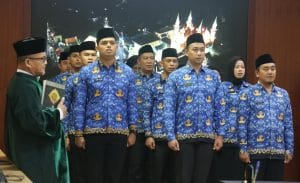 Sekda Misni Lantik PNS dan Pejabat Fungsional Pemprov Kepri