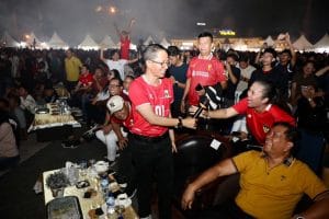 Amsakar dan Warga Batam Rayakan Indonesia Juara FIFA ASEAN Cup 2026