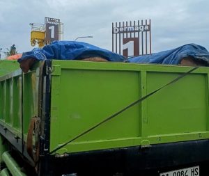 Seludupan Kayu Bengkirai Melalui Pelabuhan Roro Tidak Diamankan, Petugas Kembalikan Enam Truk dari Pelabuhan Roro Punggur ke Tanjung Uban
