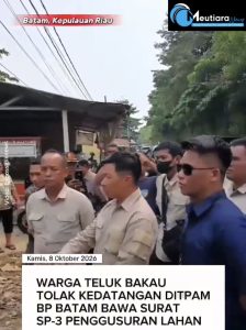 Warga Teluk Bakau Kompak Tolak SP3 dari Ditpam